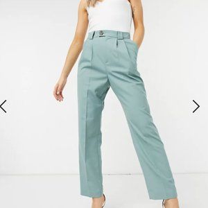 & Other Stories High Waist Straight Leg Pant/Trouser